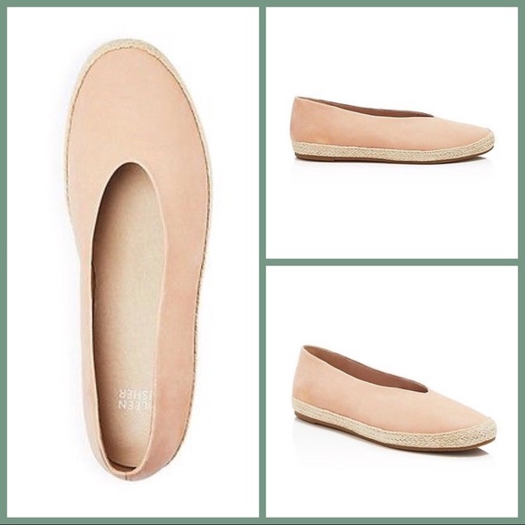 eileen fisher espadrille flats